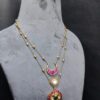 Silver foil jadau kundan