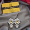 Zircon stone earrings